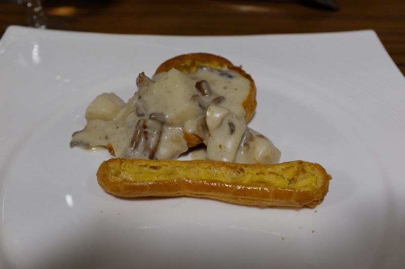 St jacques vanille girolles